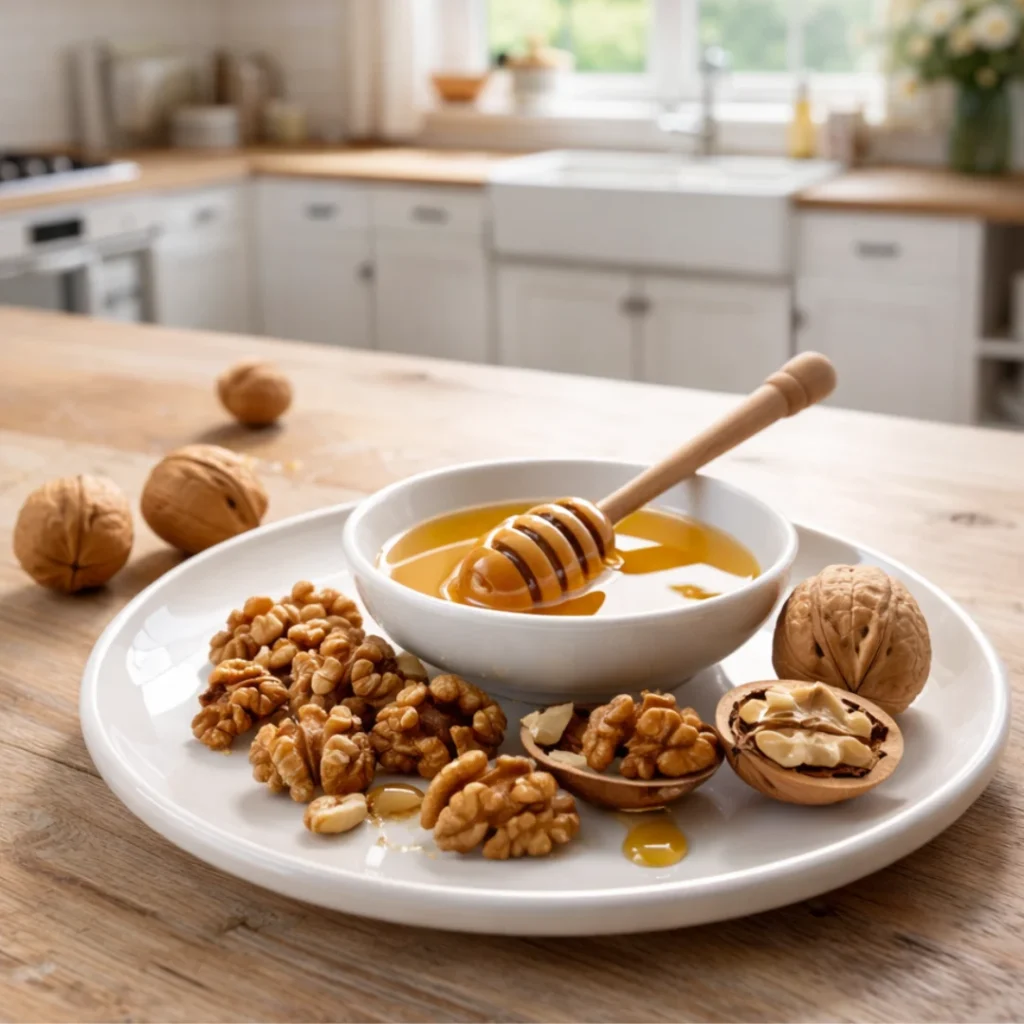 Fondant à la cire d’abeille parfum NOIX et MIEL Fondant parfumé Bougie parfumé Parfum de Grasse Orléans Loiret France