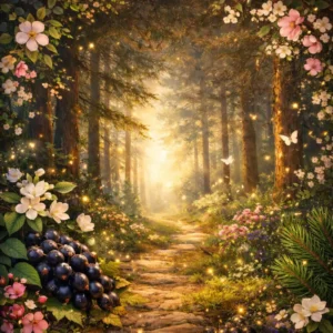 Fondant à la cire d’abeille au parfum FORÊT ENCHANTÉE Fondant parfumé Bougie parfumée Parfum de Grasse Orléans Loiret France