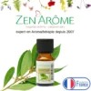 Huile essentielle ravintsara, cinnamomum, camphora 10-ml 100 % naturelle Huiles essentielles Zen' Arôme Aromathérapie Les Ateliers Voluptueux Orléans Loiret France